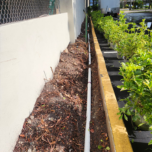 Image of professional Mulching service